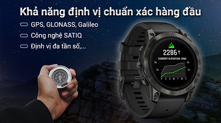 Garmin Epix Pro Gen 2 - Định vị hàng đầu