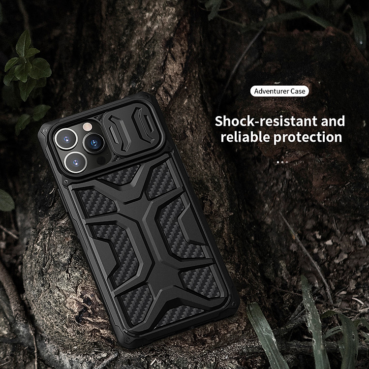 Ốp Lưng Nillkin Adventurer Case dành cho iPhone 13 / 13 Pro / 13 Pro Max - Hàng Nhập Khẩu