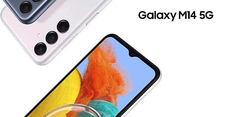 Samsung Galaxy M14 5G được trình làng tại Ukraina