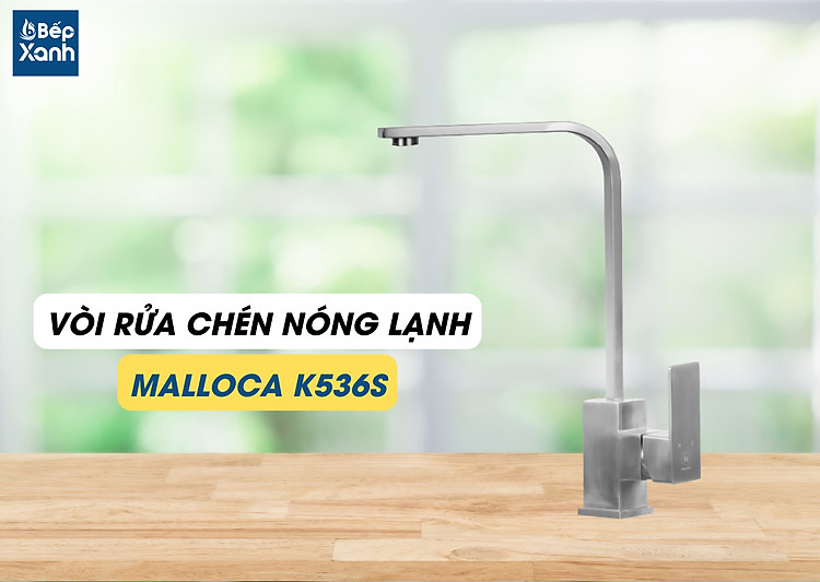 Vòi rửa chén nóng lạnh Malloca K536s