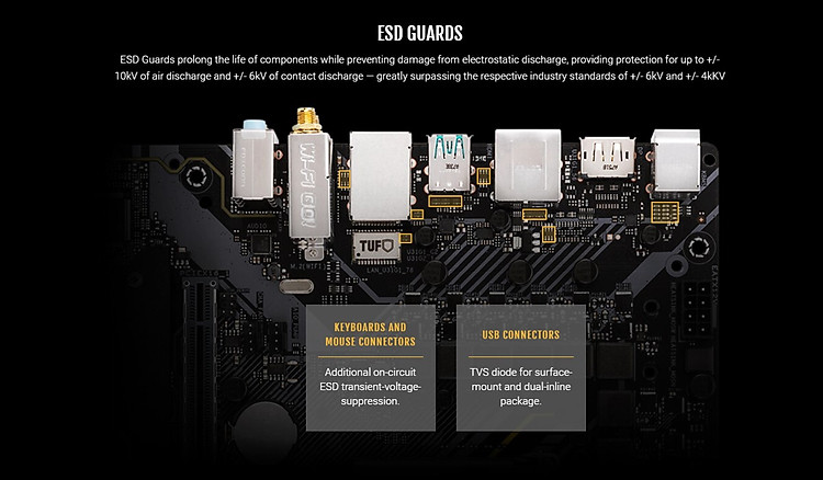 Bo mạch chủ ASUS TUF Z390M-Pro Gaming (WI-FI)