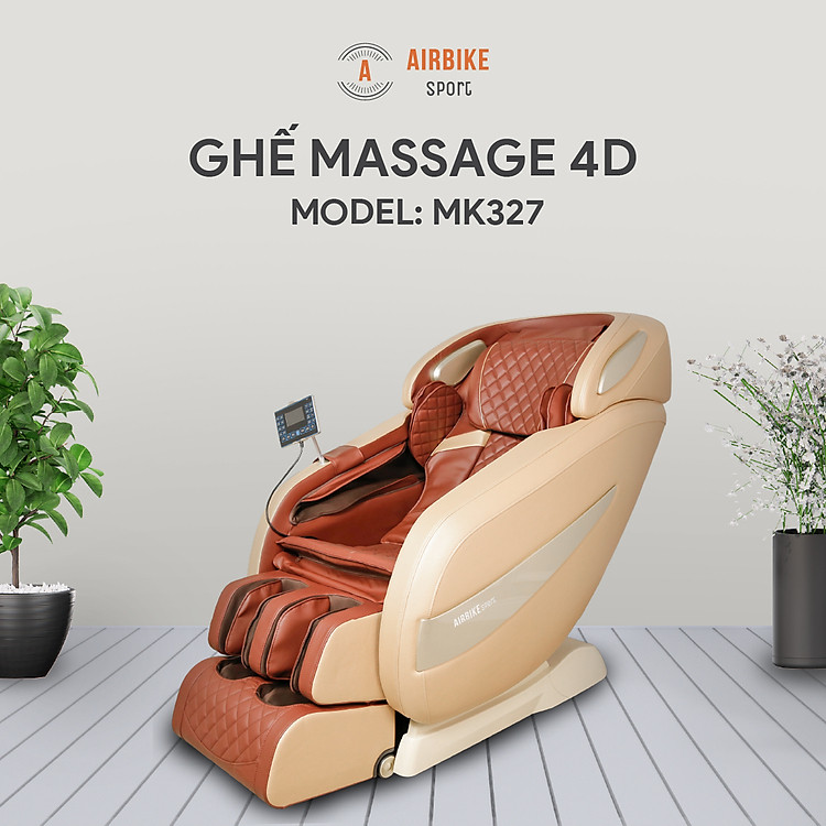 ghế massage cao cấp airbike mk327 - hàng chính hãng 1