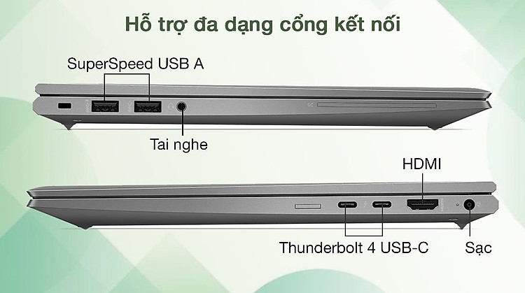 HP ZBook Firefly 14 G8 i5 1135G7 (275V5AV) - Cổng kết nối