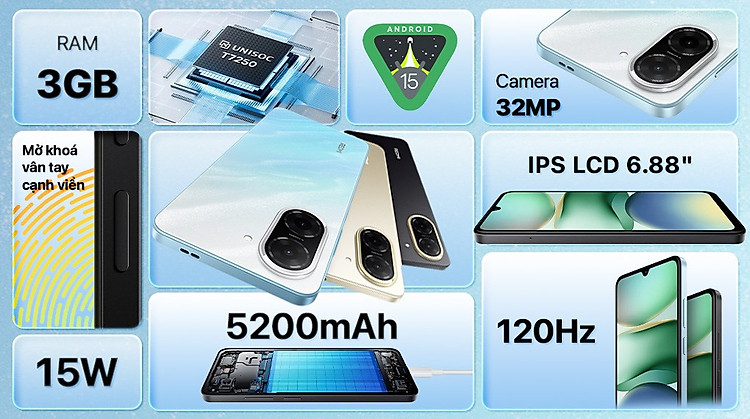Điện thoại Xiaomi Redmi A5 3GB/64GB