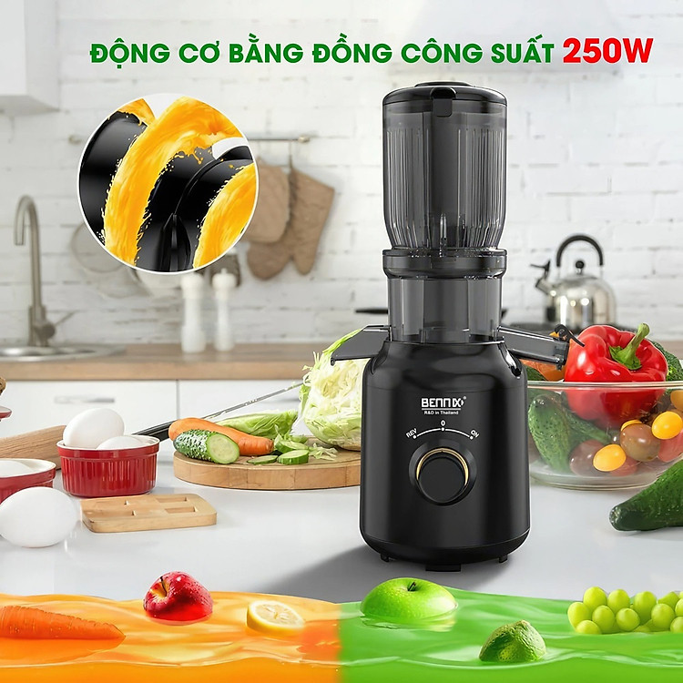 Máy ép chậm Bennix Thái Lan BN-09SJ công suất 250W