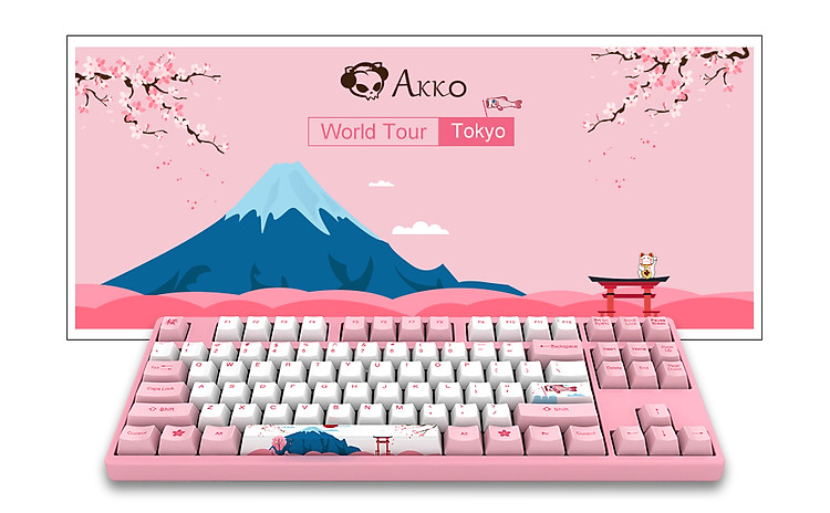 3087 V2 Skura Word A Pink Gaming Mechanical Keyboard