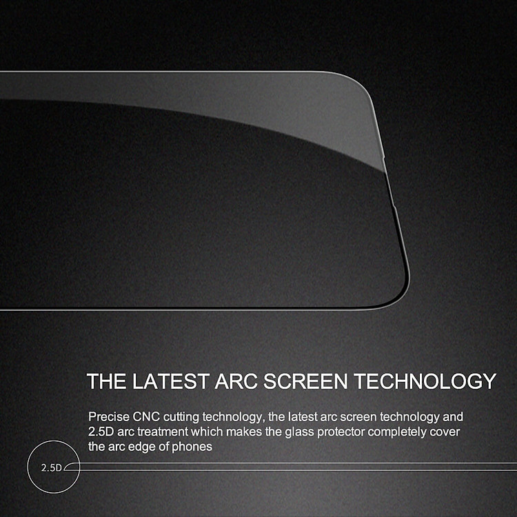 Miếng dán cường lực full màn hình 3D iPhone 14 Pro Max (6.7 inch) hiệu Nillkin Amazing CP+ Pro