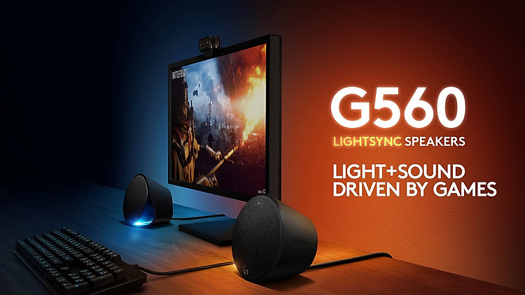 Loa Logitech G560 LIGHTSYNC RGB Gaming