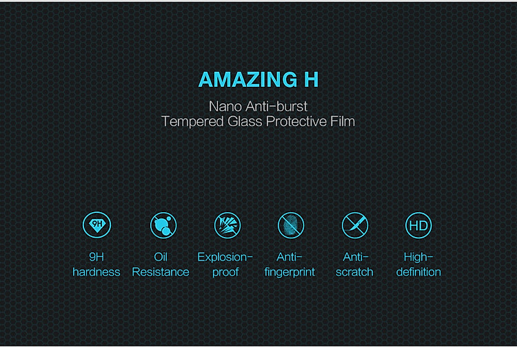 Nillkin Amazing H tempered glass screen protector for Apple iPhone 8 / iPhone 7 / iPhone SE (2020)
