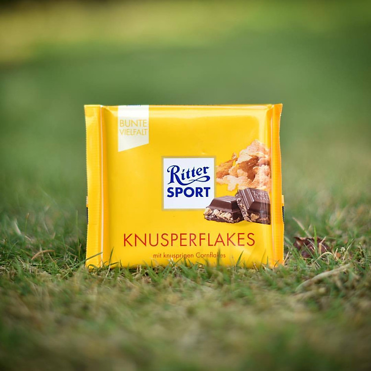 Kết quả hình ảnh cho Ritter Sport Knusperflakes