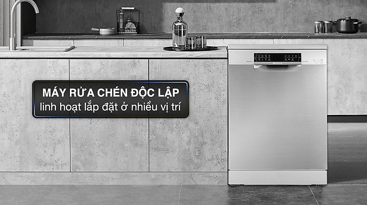 Máy rửa chén độc lập Bosch SMS6ECI93E - Máy rửa chén độc lập