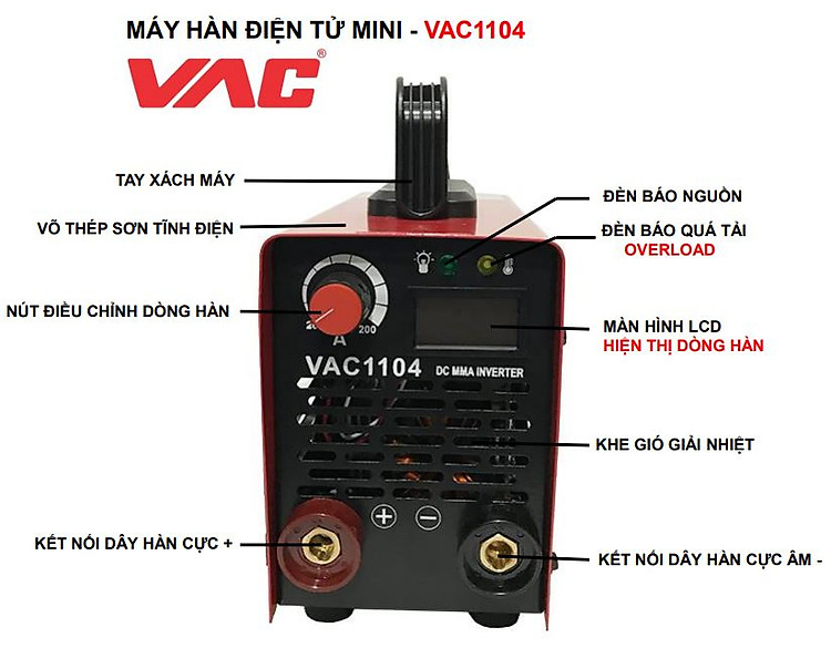 Máy hàn điện tử mini - VAC1104