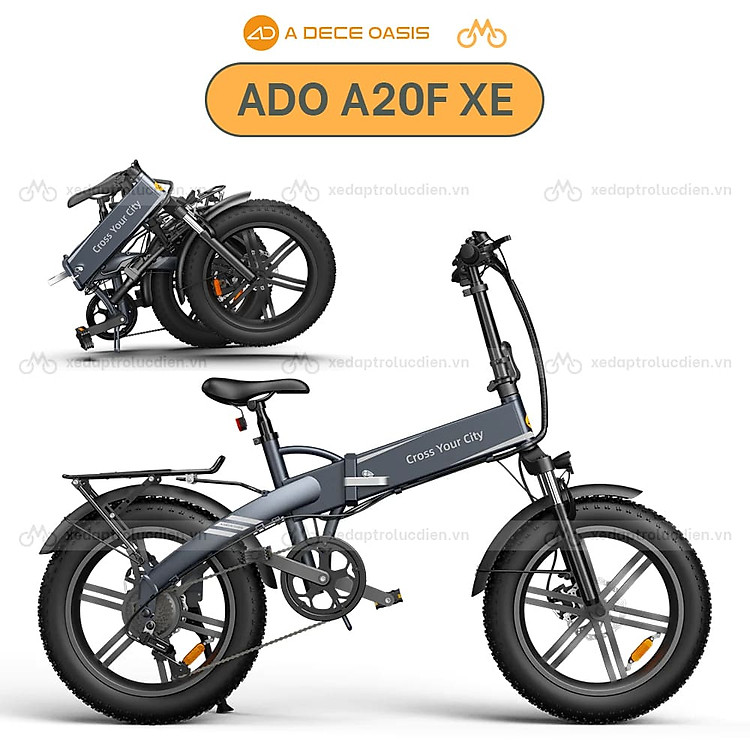xe đạp điện trợ lực ADO A20F XE