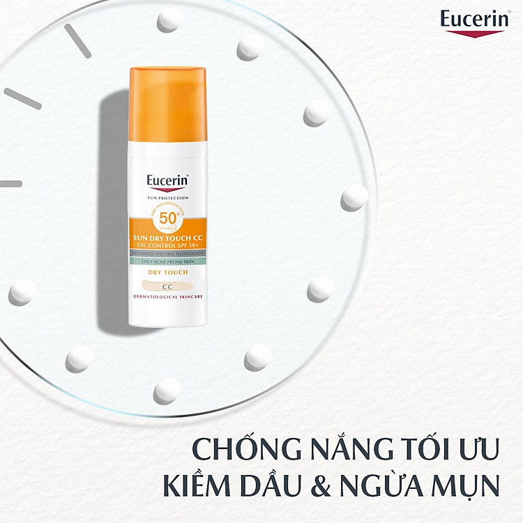 Eucerin Sun Dry Touch CC Oil Control SPF50+