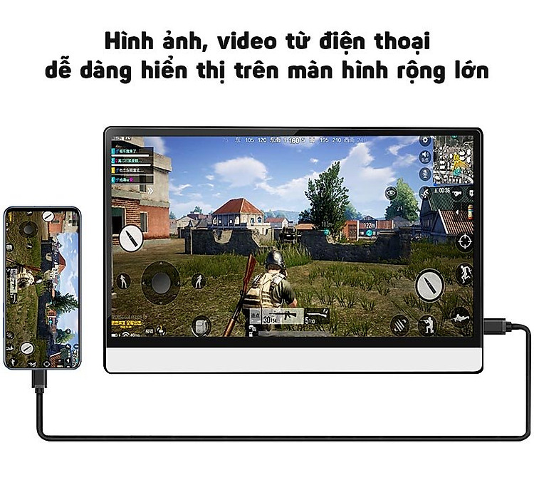 Màn hình di động tích hợp cảm ứng mở rộng hiển thị hình ảnh, video 13.3 inches Aturos P13A