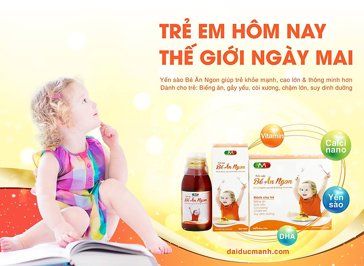 YẾN SÀO BÉ ĂN NGON - Chai 125ml - TRẺ BIẾNG ĂN - GẦY YẾU - SUY DINH DƯỠNG 5