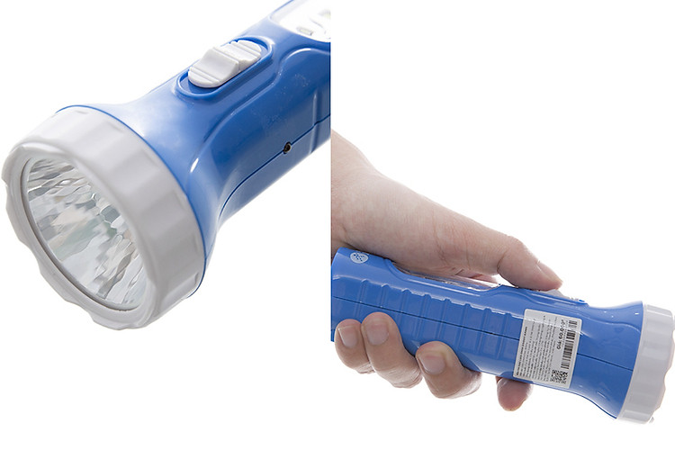 Đèn pin sạc Led DMX DS001 Xanh-4