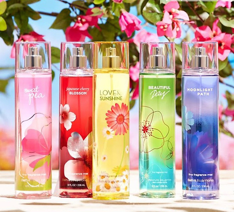 Body Mist Bath & Body Works