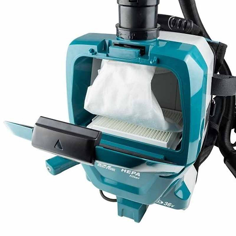 Thân Máy Hút Bụi Đeo Vai Dùng Pin 18V Makita DVC261ZX18