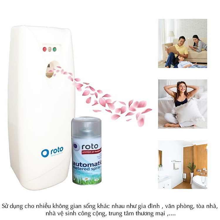 Ưu điểm của chai nước hoa xịt phòng roto300-paper.vn
