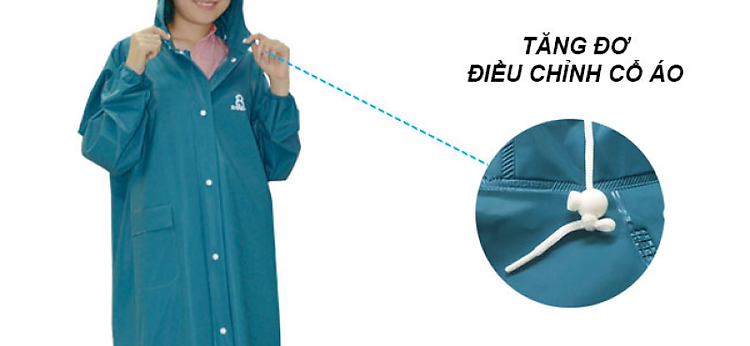 Áo mưa bít sườn Bisur Zipper - RANDO