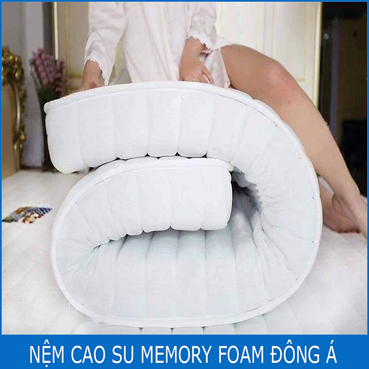 Nệm Memory Foam Đông Á - Nệm Siêu Đàn Hồi - Nệm Foam Chính Hãng