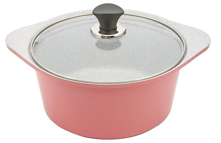 Nồi đúc ceramic vân đá đáy từ 24cm Green Cook GCS02-24IH