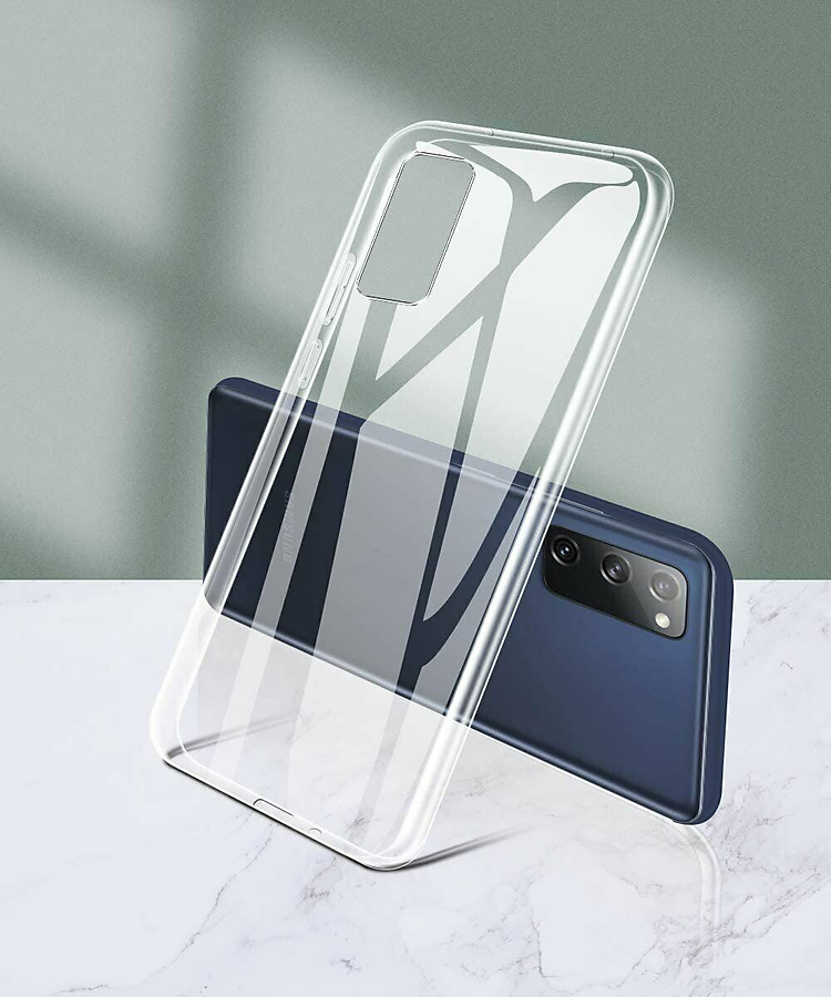 Ốp lưng silicon dẻo trong suốt mỏng 0.6mm cho Samsung Galaxy S20 FE hiệu Ultra Thin độ trong tuyệt đối, chống trầy xước - Hàng nhập khẩu