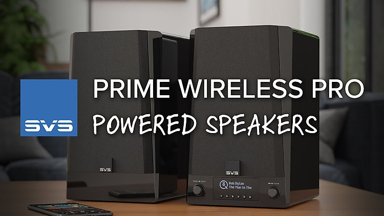 FINALLY HERE! SVS Prime Wireless Pro Powered Speakers | The Most Popular  Speakers just got UPGRADED! - YouTube