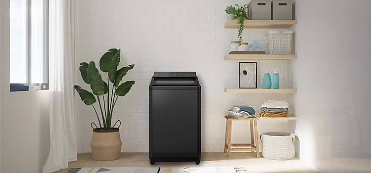 Máy giặt Panasonic Inverter 11.5kg NA-FD115V3BV lồng đứng - Thiết kế nhỏ gọn, tiết kiệm không gian