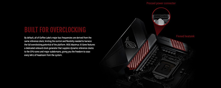 Bo mạch chủ ASUS ROG MAXIMUS XI GENE