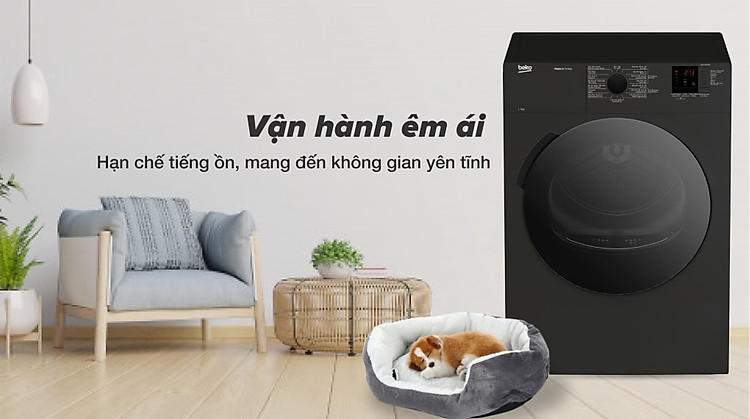 Máy sấy thông hơi Beko 9 kg DA9112RX0MB - Động cơ