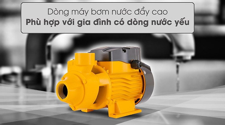 Máy bơm nước tăng áp Tolsen 79970 370W - Phù hợp với dòng nước yếu nhờ bơm tăng áp