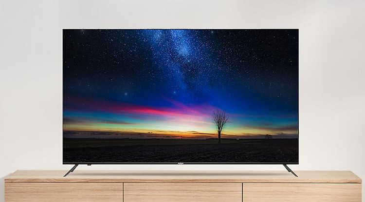 Android Tivi AQUA 4K 43 inch LE43AQT6600UG - Tầm nhìn không giới hạn với thiết kế toàn màn hình