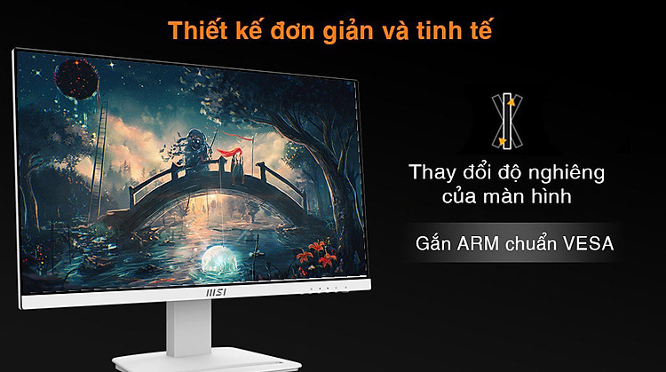 MSI PRO MP243XW thiết kế