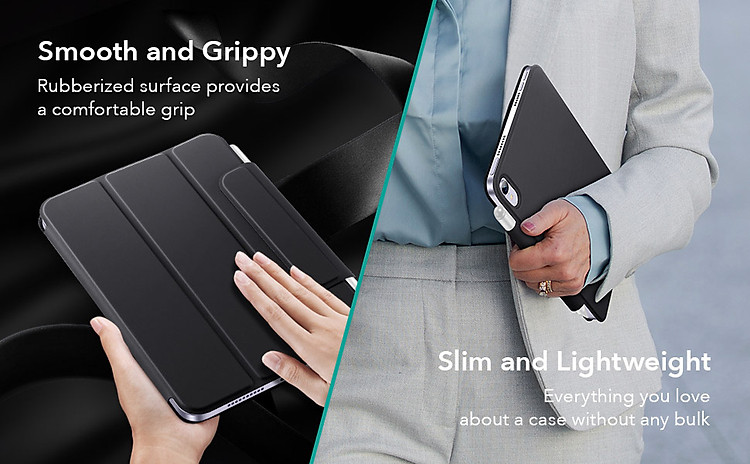 Bao Da Dành Cho iPad Mini 6 / iPad Mini 7 ESR Rebound Magnetic Slim Case - Hàng Nhập Khẩu