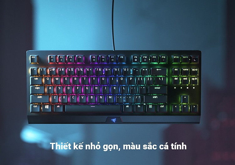 Razer Blackwidow V3 Tenkeyless (RZ03-03490100-R3M1) | Bàn phím cơ Razer Black Widow V3 TKL