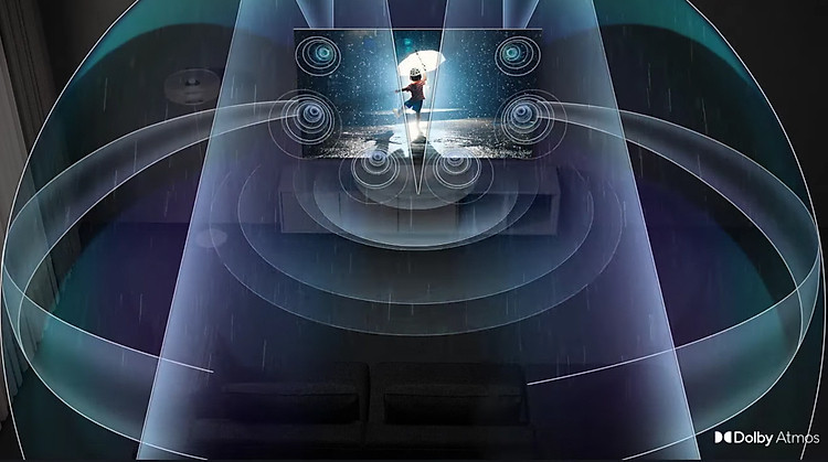 Smart Tivi QLED 4K 55 inch Samsung QA55Q80C - Công nghệ âm thanh Smart Tivi QLED 4K 55 inch Samsung QA55Q80C - Công nghệ âm thanh