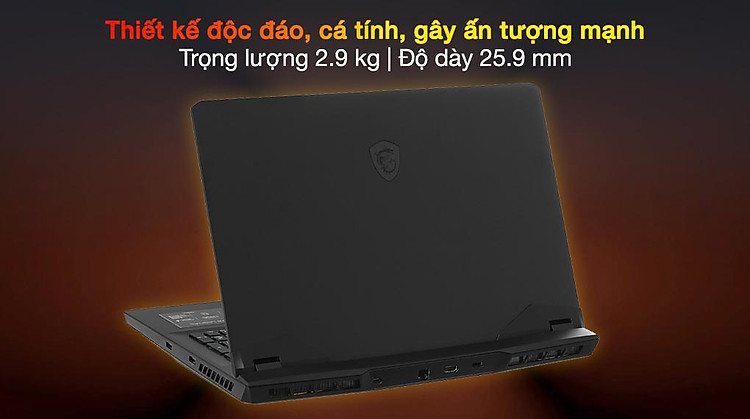 MSI Gaming Leopard GP76 11UG i7 11800H (823VN) - Thiết kế