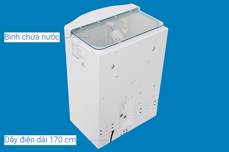 Bình nước cao cấp - Máy lọc nước RO Midea JN1648T 5 lõi