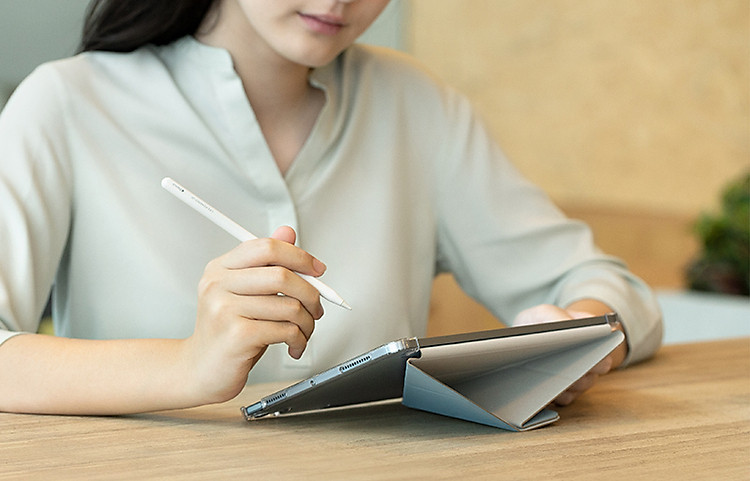 Bao Da UNIQ Camden-Antimicrobial dành cho Ipad Pro 11 (2019-2021) Kháng Khuẩn Có Khe Cắm Bút_ Hàng Chính Hãng