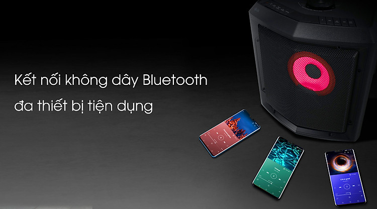 Loa kéo karaoke LG RL2 -  Kết nối Bluetooth