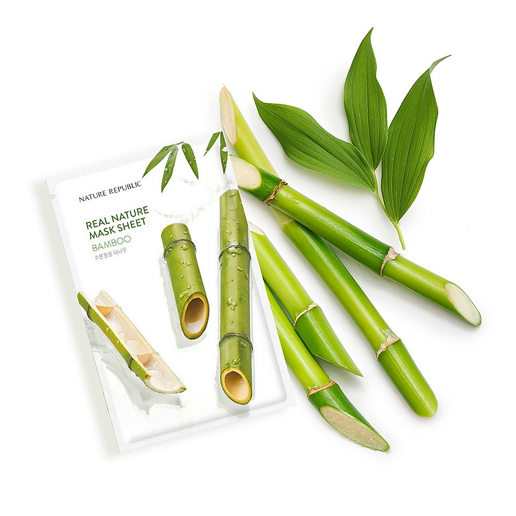 Nature Republic Real Nature Bamboo Mask 23ml