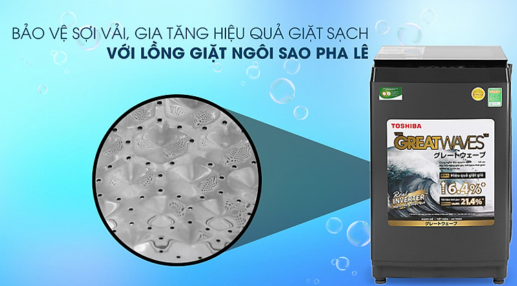 Lồng giặt ngôi sao pha lê