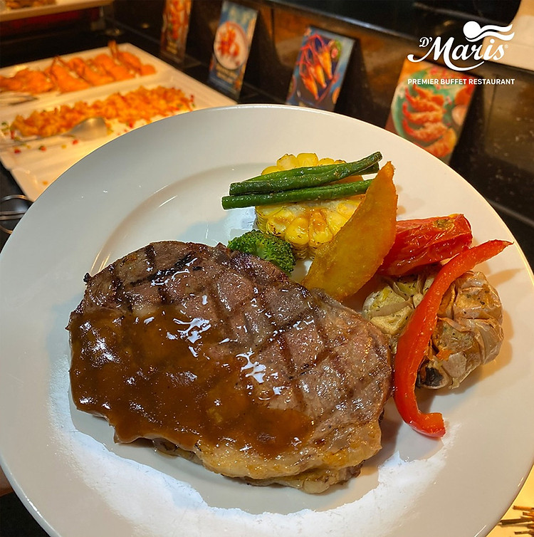 Giftpop - D'Maris Voucher Vé Buffet Trong Tuần Buổi Tối