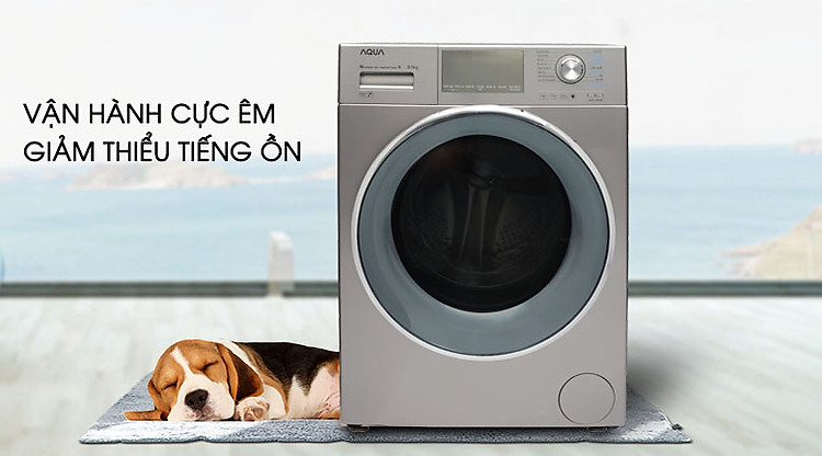Động cơ truyền động trực tiếp - Máy giặt Aqua Inverter 9.5 kg AQD-DD950E S Động cơ truyền động trực tiếp - Máy giặt Aqua Inverter 9.5 kg AQD-DD950E S