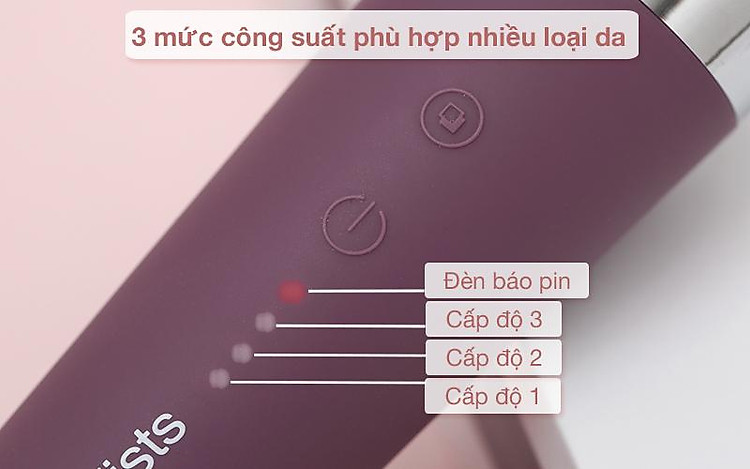 Mức công suất - Máy soi da hút mụn Rio DRMC-GP