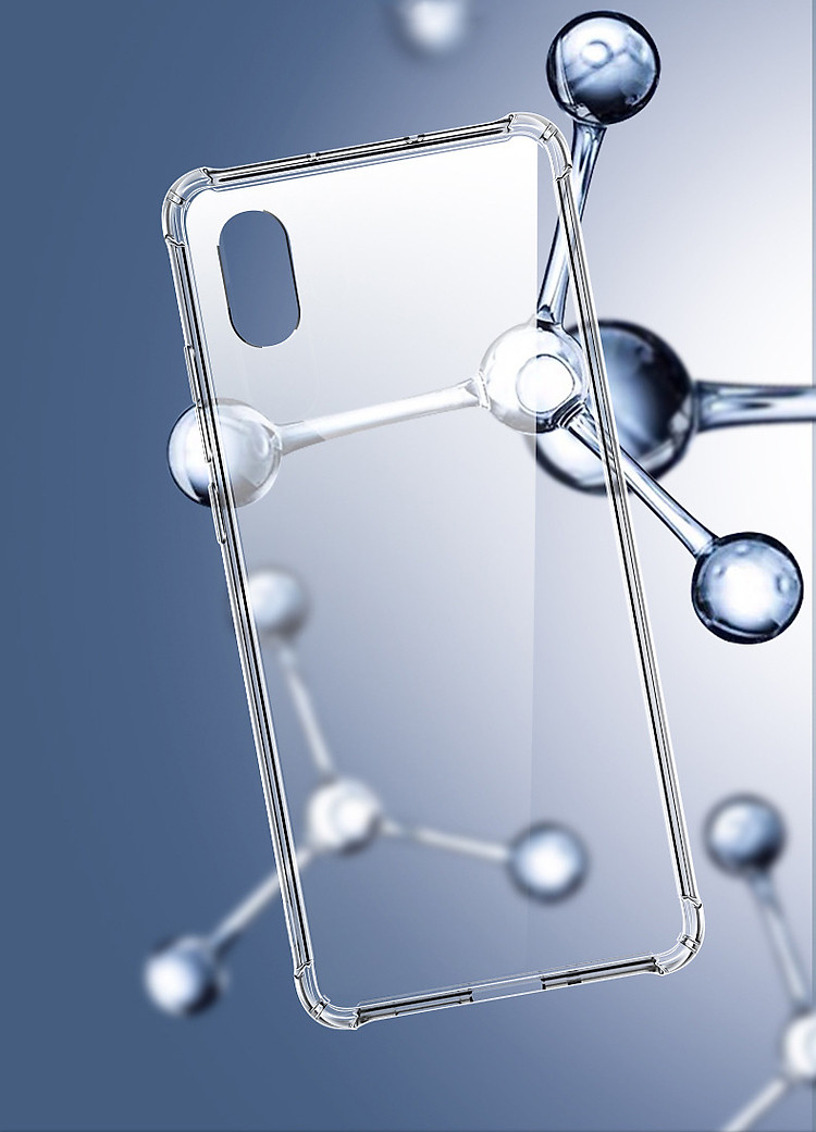 Ốp Hybrid Viền TPU Mặt Kính Cường Lực Leeu Design dành cho iPhone Xs Max _ Hàng Nhập Khẩu