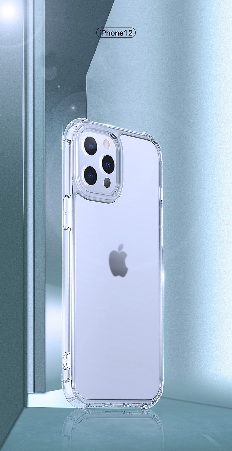 Ốp Lưng dành cho iPhone 12 Mini / 12 & 12 Pro / 12 Pro Max Leeu Design TPU Mặt Kính Cường Lực Nhám - Hàng Nhập Khẩu