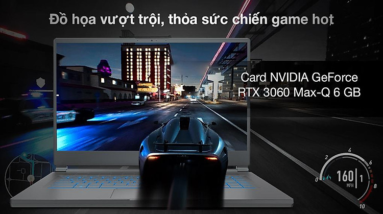 MSI Gaming Stealth 15M A11UEK i7 11375H (254VN) - Card đồ hoạ